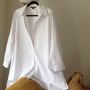 🔴 Zac & Rachel 'Woman' - Crisp White Shirt